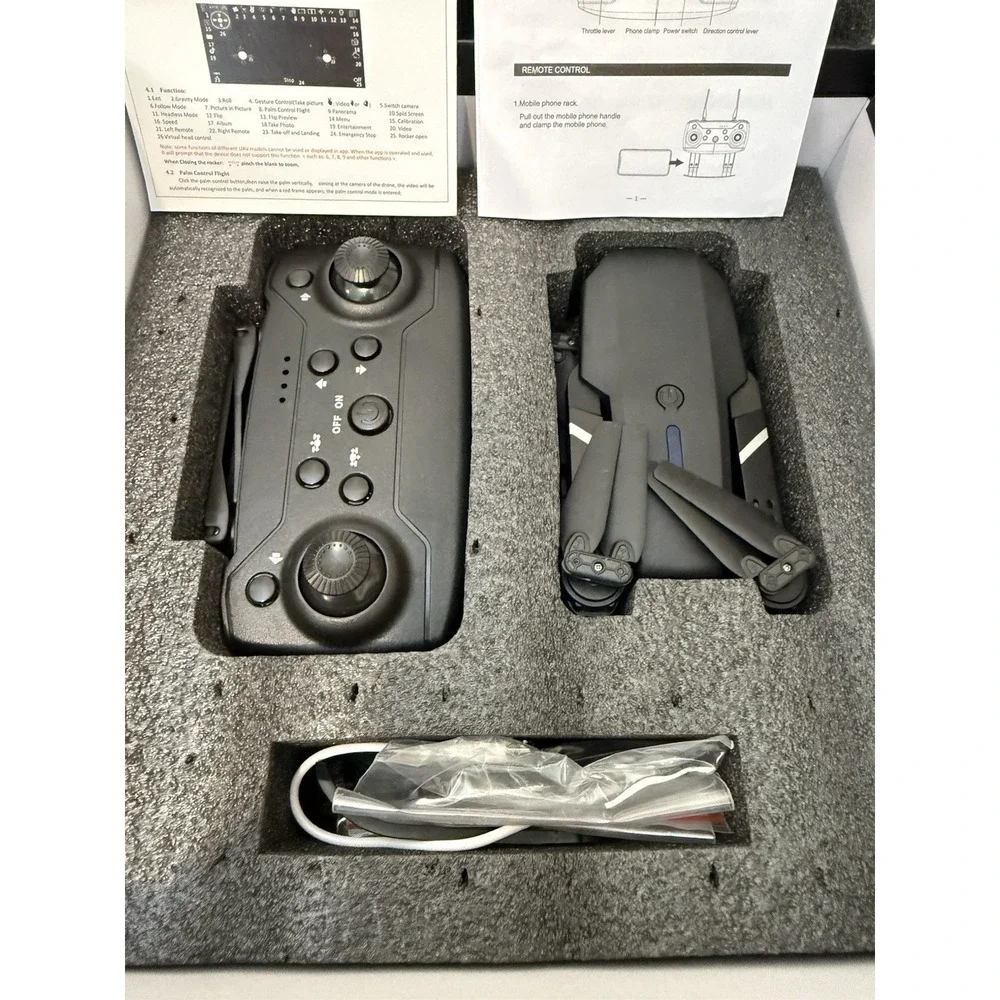 Yomi Beginner Folding Drone 4K HD Camera Obstacle Avoidance‎ WiFi FPV Quadcopter